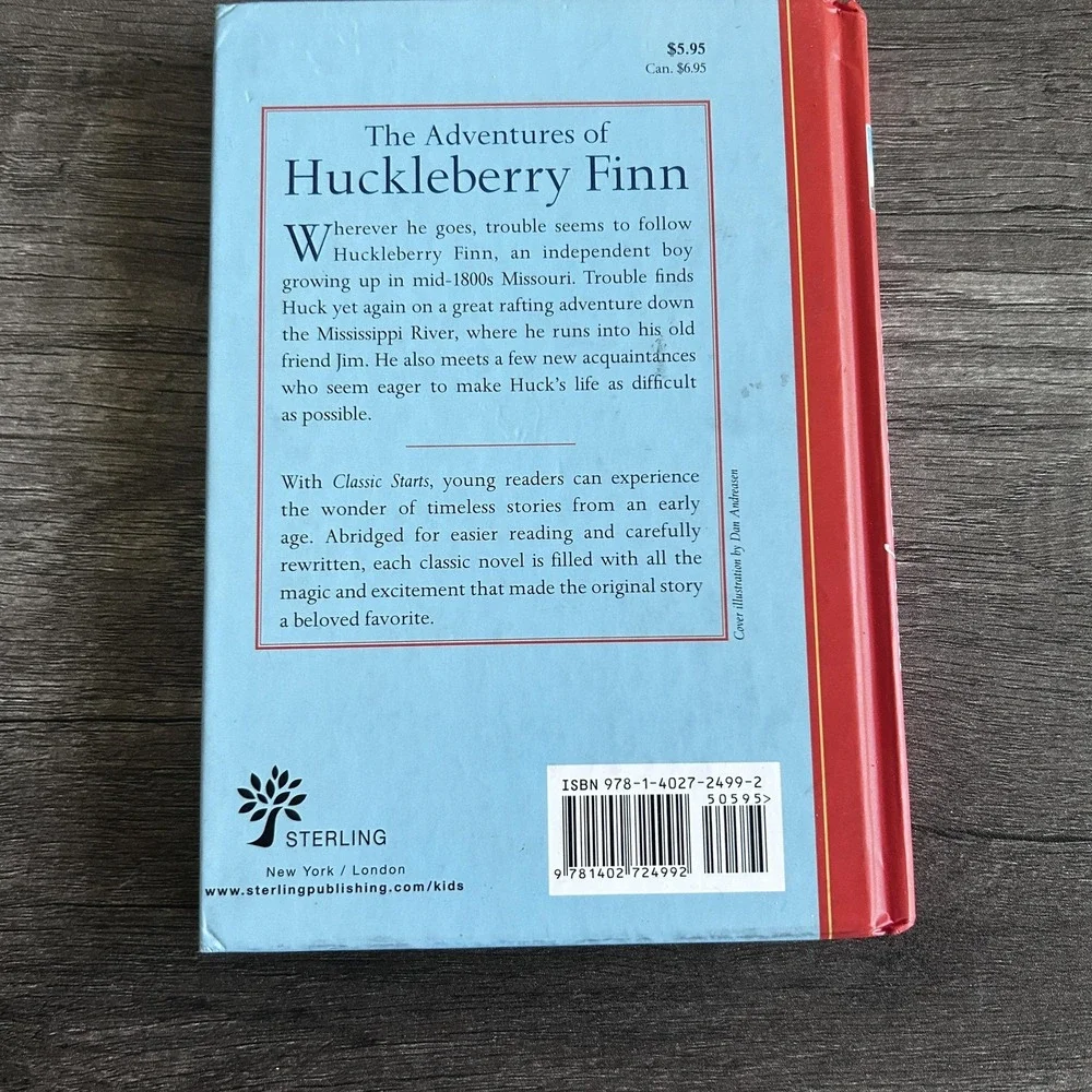 The Adventures of Huckleberry‎ Finn Classic Starts Mark Twain Retold Hardcover